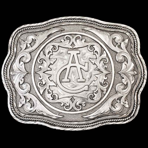 If you're looking for a Classic Silver Belt Buckle, the Irontown is the choice for you. The simple, yet elegant elements of this buckle create an absolutely stunning overall design. Personalize it now!